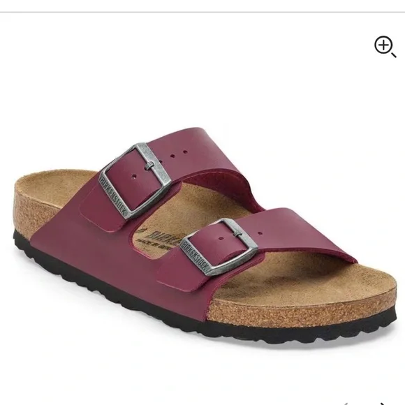 Birkenstock arizona Birko-Flor Zinfandel, SIZE 39EU - 8 US - Picture 2 of 9